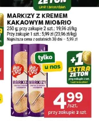 Markizy z kremem kakaowym Mio&Rio