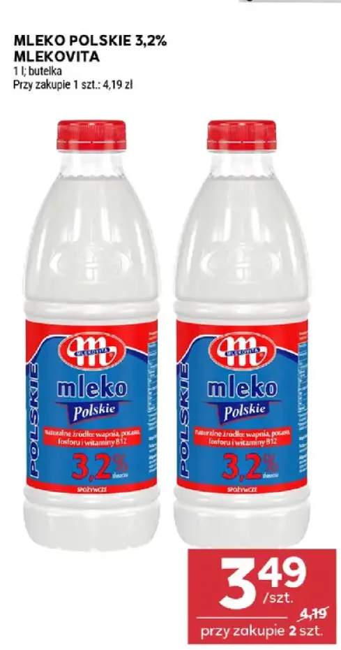 Mleko Polskie 3,2% Mlekovita
