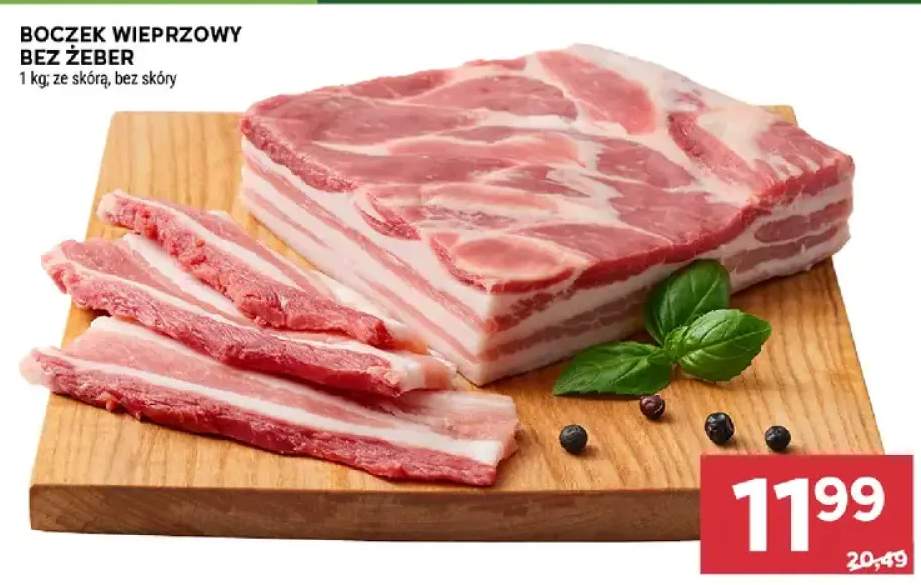 Boczek wieprzowy bez żeber