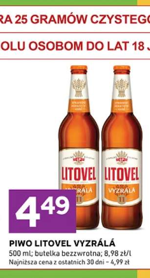 Piwo Litovel Vyzrálá