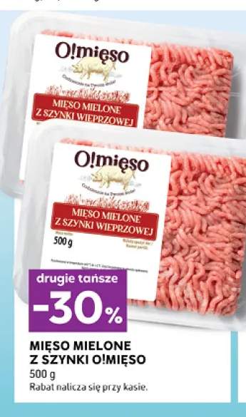 Mięso mielone z szynki wieprzowej O!mięso