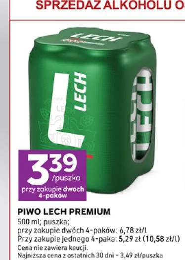 Piwo Lech Premium 4-pak