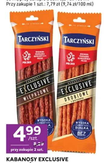 Kabanosy Exclusive Wieprzowe Tarczyński +1 wariant