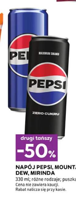 Napój Pepsi Zero Cukru