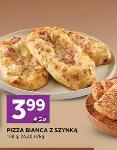 Pizza Bianca z szynką