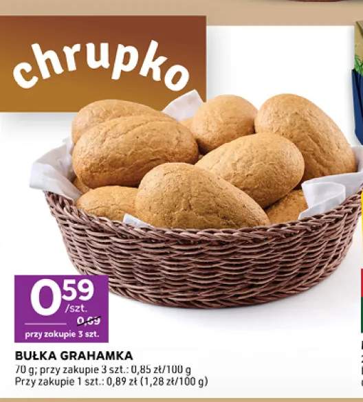 Bułka grahamka
