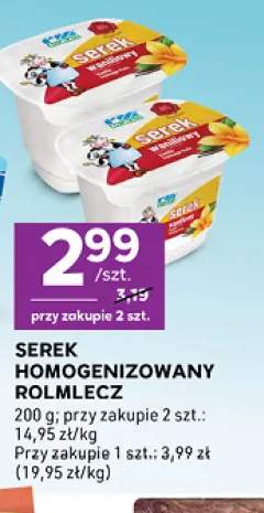 Serek homogenizowany Rolmlecz waniliowy