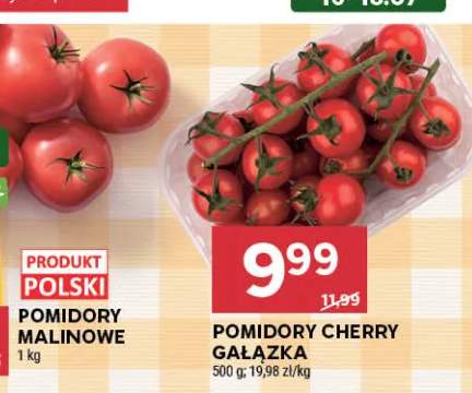 Pomidory cherry gałązka