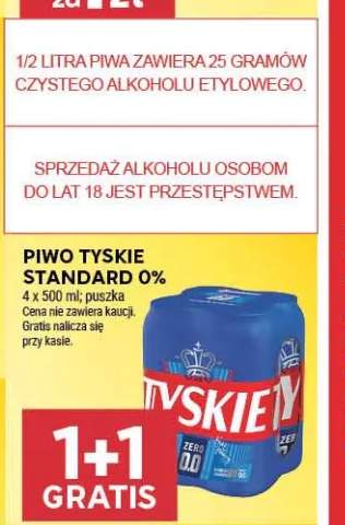 Piwo bezalkoholowe Tyskie Standard