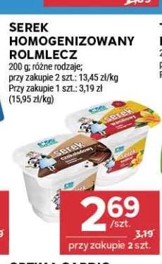 Serek homogenizowany Rolmlecz