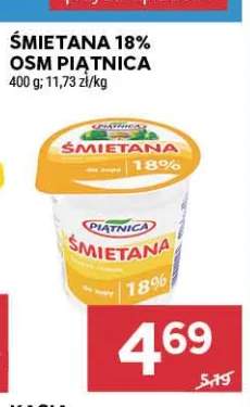 Śmietana 18% OSM Piątnica