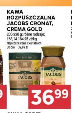 Kawa rozpuszczalna Jacobs Crema Gold