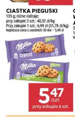 Ciastka Pieguski Milka