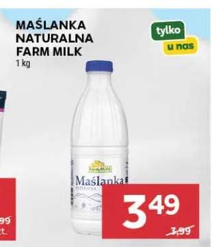 Maślanka naturalna Farm Milk