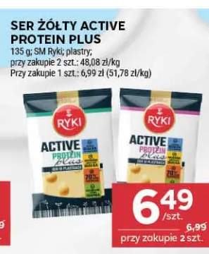 Ser żółty Active Protein Plus Ryki plastry
