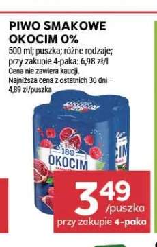 Piwo bezalkoholowe smakowe Okocim