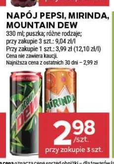 Napój gazowany Mirinda +2 warianty