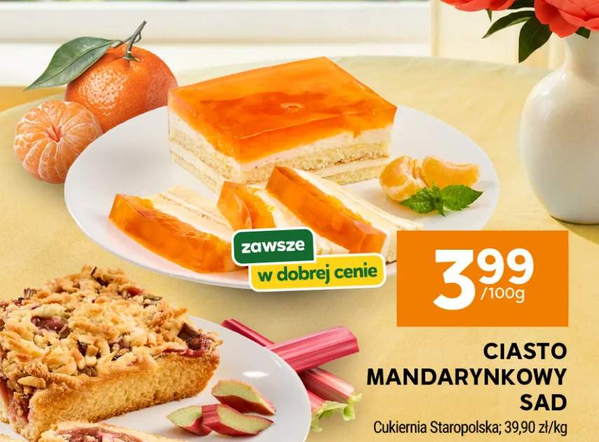 Ciasto Mandarynkowy Sad