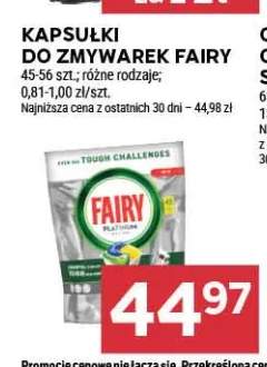 Kapsułki do zmywarek Fairy