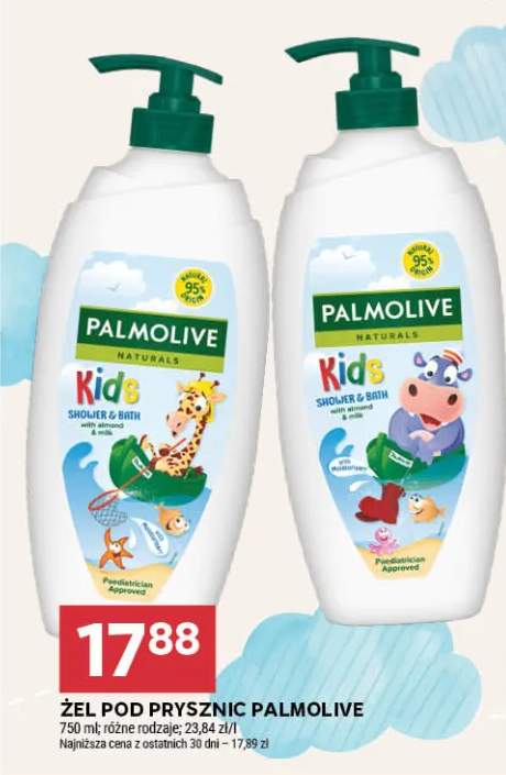 Żel pod prysznic dla dzieci Palmolive Kids Naturals Żyrafa