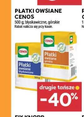 Płatki owsiane górskie Cenos +1 wariant