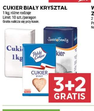 Cukier biały kryształ Sweet Family +2 warianty