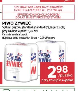 Piwo bezalkoholowe Żywiec +2 warianty