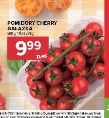 Pomidory cherry gałązka