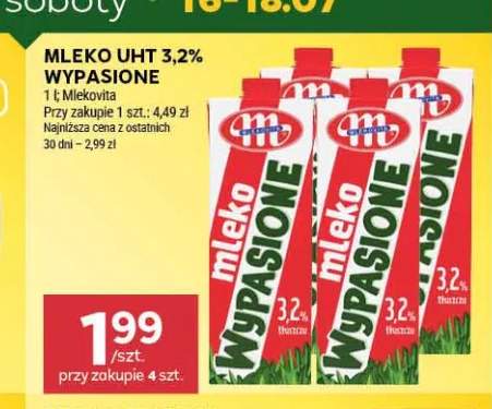 Mleko UHT 3,2% Wypasione Mlekovita