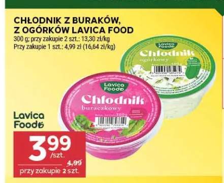 Chłodnik z buraków Lavica Food +1 wariant