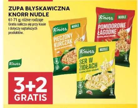 Zupa błyskawiczna Knorr Nudle Pieczony Kurczak +2 warianty