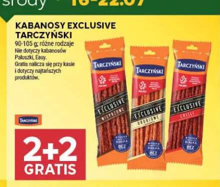 Kabanosy Exclusive Tarczyński Wieprzowe +2 warianty