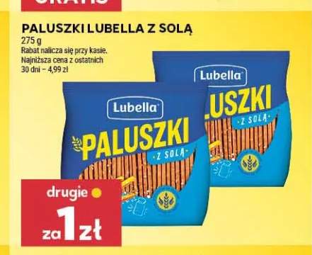 Paluszki Lubella z solą
