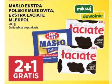 Masło ekstra Łaciate Mlekpol