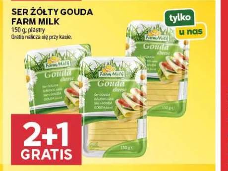Ser żółty Gouda Farm Milk