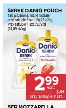 Serek homogenizowany Danio waniliowy +1 wariant