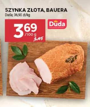 Szynka złota Bauera Duda