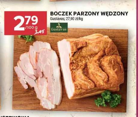 Boczek parzony wędzony Gustavus