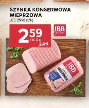 Szynka konserwowa wieprzowa JBB