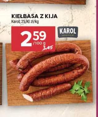 Kiełbasa z kija Karol