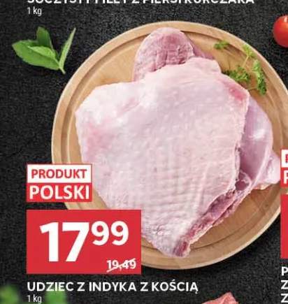 Udziec z indyka z kością