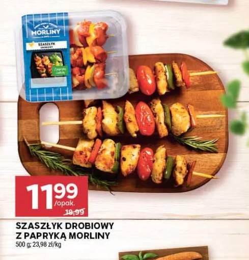 Szaszłyk drobiowy z papryką Morliny