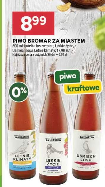 Piwo bezalkoholowe Browar Za Miastem Letnie klimaty +2 warianty