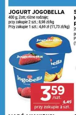 Jogurt owocowy Jogobella Zott