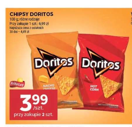 Chipsy Doritos Nacho Cheese +1 wariant