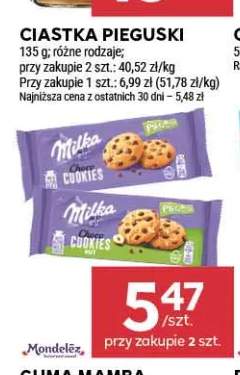 Ciastka Pieguski Milka Choco Cookies +1 wariant