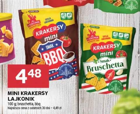 Mini krakersy Lajkonik Bruschetta +1 wariant