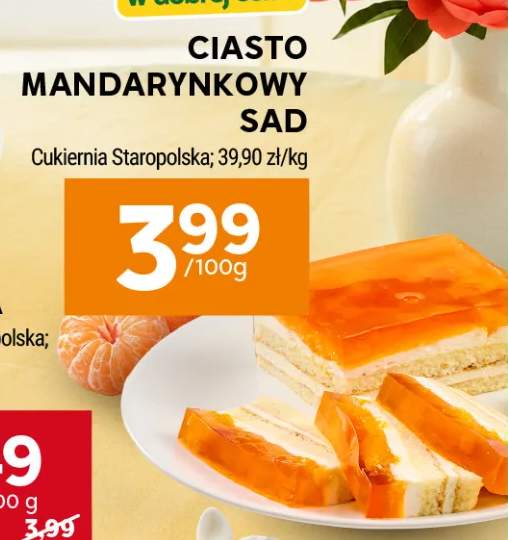 Ciasto Mandarynkowy Sad
