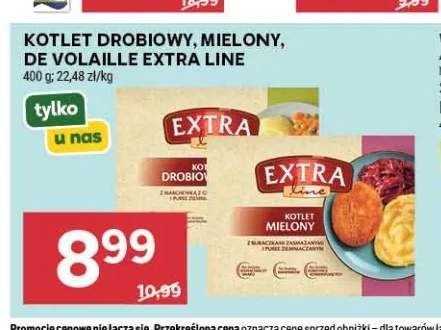 Kotlet drobiowy Extra Line +2 warianty