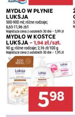 Mydło w płynie Luksja +1 wariant